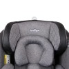 Автокресло AERO ISOFIX, ST-3, чёрный/красный, группа 0+1+2+3 (0-36 кг)