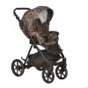 Коляска Indigo ADAGIO Limited 2в1, Бежевый + чёрная кожа