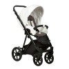 Коляска Indigo ADAGIO 2в1, Белая кожа