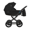 Коляска Aroteam COCOLINE 18 Prima 2в1, Черная кожа
