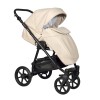 Коляска Indigo BROCO Eco 2в1, Бежевая кожа