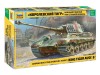 Сборная модель ZVEZDA Тяжелый немецкий танк T-VIB «Королевский Тигр» с башней Хеншель, 1/35