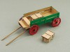 Сборная картонная модель Shipyard телега (№69), 1/72