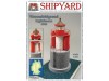 Сборная картонная модель Shipyard маяк Vierendehlgrund Lighthouse (№91), 1/72