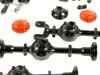 Корпуса мостов WPL 6x6, металл для моделей B-16, B-36
