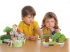 3D пазл из пенокартона ГРИБНОЙ ДОМ (22 детали, 4 листа)
