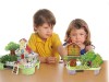 3D пазл из пенокартона ЛЕСНАЯ ПОЛЯНКА (33 детали, 4 листа)