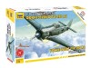 Сборная модель ZVEZDA Немецкий истребитель Фокке-Вульф FW-190A4 (сборка без клея), 1/72