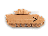 Сборная модель ZVEZDA Американская БМП Бредли, 1/100