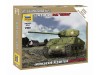 Сборная модель ZVEZDA Американский средний танк "Шерман" М4А2, 1/100