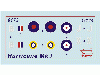 Сборная модель ZVEZDA Британский истребитель "Харрикейн МК-1", 1/144