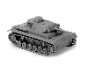 Сборная модель ZVEZDA Немецкий огнеметный танк Pz.Kfw III, 1/100