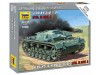 Сборная модель ZVEZDA Немецкое штурмовое орудие Stug-III Ausf.B, 1/100