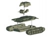 Сборная модель ZVEZDA Советский танк КВ-1 с пушкой Ф32, 1/100