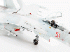 Сборная модель ZVEZDA Российский многоцелевой истребитель Су-27СМ, подарочный набор, 1/72