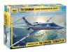 Сборная модель ZVEZDA Учебно-тренировочный самолёт ТУ-134УБЛ, 1/144