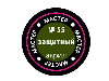 Краска ZVEZDA МАСТЕР-АКРИЛ акриловая, защитная, 12 мл