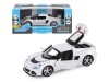Машина "АВТОПАНОРАМА" Lotus Exige S, белый, 1/22, свет, звук, в/к 24,5*12,5*10,5 см