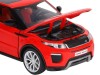 Машина "АВТОПАНОРАМА" Land Rover Range Rover Evoque HSE, красный, 1/32, в/к 17,5*12,5*6,5 см