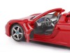 Машина "АВТОПАНОРАМА" Porsche Carrera GT, красный, 1/24, свет, звук, в/к 24,5*12,5*10,5 см