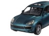 Машина "АВТОПАНОРАМА" Porsche Cayenne S, голубой, 1/32, свет, звук, инерция, в/к 17,5*13,5*9 см