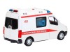 Машина "АВТОПАНОРАМА" Mercedes Sprinter "Скорая помощь", белый, 1/32, в/к 18*9*13,5 см