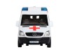 Машина "АВТОПАНОРАМА" Mercedes Sprinter "Скорая помощь", белый, 1/32, в/к 18*9*13,5 см