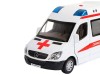 Машина "АВТОПАНОРАМА" Mercedes Sprinter "Скорая помощь", белый, 1/32, в/к 18*9*13,5 см