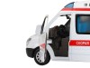 Машина "АВТОПАНОРАМА" Mercedes Sprinter "Скорая помощь", белый, 1/32, в/к 18*9*13,5 см