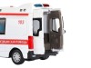 Машина "АВТОПАНОРАМА" Mercedes Sprinter "Скорая помощь", белый, 1/32, в/к 18*9*13,5 см