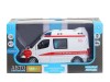 Машина "АВТОПАНОРАМА" Mercedes Sprinter "Скорая помощь", белый, 1/32, в/к 18*9*13,5 см