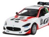 Машина "АВТОПАНОРАМА" Maserati Gran Turismo MC GT4, белый, 1/32, свет, звук, в/к 17,5*13,5*9 см