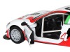 Машина "АВТОПАНОРАМА" Maserati Gran Turismo MC GT4, белый, 1/32, свет, звук, в/к 17,5*13,5*9 см