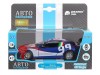 Машина "АВТОПАНОРАМА" Maserati Gran Turismo MC GT4, синий, 1/32, свет, звук, в/к 17,5*13,5*9 см