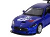 Машина "АВТОПАНОРАМА" Maserati Gran Turismo MC GT4, синий, 1/43, инерция, в/к 17,5*12,5*6,5 см