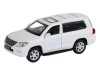 Машина "АВТОПАНОРАМА" Lexus LX570, белый, 1/43, инерция, в/к 17,5*12,5*6,5 см