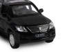Машина "АВТОПАНОРАМА" Lexus LX570, черный, 1/43, инерция, в/к 17,5*12,5*6,5 см