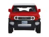 Машина "АВТОПАНОРАМА" Toyota FJ Cruiser, красный, 1/43, инерция, в/к 17,5*12,5*6,5 см