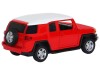 Машина "АВТОПАНОРАМА" Toyota FJ Cruiser, красный, 1/43, инерция, в/к 17,5*12,5*6,5 см