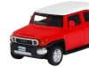 Машина "АВТОПАНОРАМА" Toyota FJ Cruiser, красный, 1/43, инерция, в/к 17,5*12,5*6,5 см