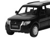 Машина "АВТОПАНОРАМА" Mitsubishi Pajero 4WD Tubro, черный, 1/43, инерция, в/к 17,5*12,5*6,5 см