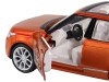 Машина "АВТОПАНОРАМА" 2013 Range Rover, оранжевый, 1/34, свет, звук, инерция, в/к 17,5*13,5*9 см
