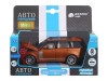 Машина "АВТОПАНОРАМА" 2013 Range Rover, оранжевый, 1/34, свет, звук, инерция, в/к 17,5*13,5*9 см