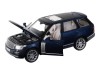 Машина "АВТОПАНОРАМА" 2013 Range Rover, темно-синий, 1/34, свет, звук, инерция, в/к 17,5*13,5*9 см