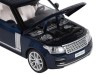 Машина "АВТОПАНОРАМА" 2013 Range Rover, темно-синий, 1/34, свет, звук, инерция, в/к 17,5*13,5*9 см