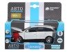 Машина "АВТОПАНОРАМА" Audi Q7, белый, 1/32, свет, звук, инерция, в/к 17,5*13,5*9 см