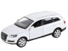 Машина "АВТОПАНОРАМА" Audi Q7, белый, 1/24, свет, звук, в/к 24,5*12,5*10,5 см