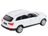 Машина "АВТОПАНОРАМА" Audi Q7, белый, 1/24, свет, звук, в/к 24,5*12,5*10,5 см