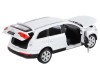 Машина "АВТОПАНОРАМА" Audi Q7, белый, 1/24, свет, звук, в/к 24,5*12,5*10,5 см