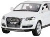 Машина "АВТОПАНОРАМА" Audi Q7, белый, 1/24, свет, звук, в/к 24,5*12,5*10,5 см
